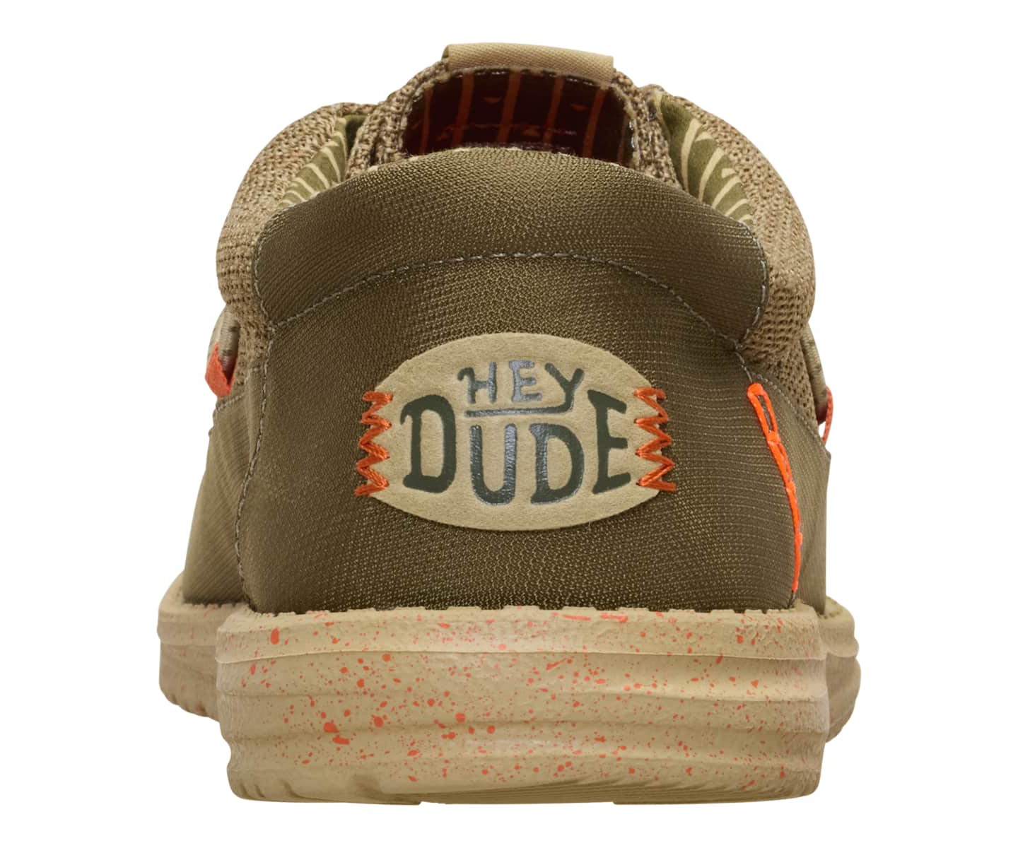 HEYDUDE Men Wally Guard Stretch Sox, Burnt Olive/Multi, 7, цвет: Оливковый — фото 6