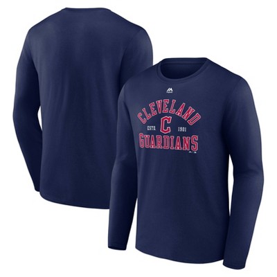 MLB Cleveland Guardians Men's Long Sleeve Core T-Shirt