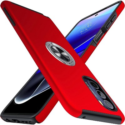 Entronix Case Compatible with Moto G Stylus 2022 - 360° Circular Ring Gripstand