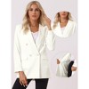 Allegra K Women's Work Office Business Lapel Collar Dressy Casual Blazers - 2 of 4