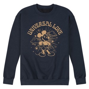 Men's - Disney - Universal Love Graphic Fleece Sweatshirt - 1 of 4