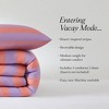 Lush Décor Twin XL Gale Cabana Stripe Comforter Purple - 2 of 4
