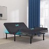 Vipbear Smart Adjustable Bed Frame with Massage,Updated Adjustable Bed Base with Thickened Foam Frame,Head and Foot Lift,Zero Gravity,Under-Bed Light - 2 of 4