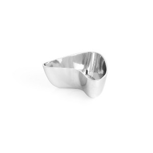 Nambe Boomerang Metal Alloy Serving Bowl, Small Dish, Countertop, Fruit, Salad and Sides Bowl, Centerpiece, Kitchen Décor,8.5 Inch - 1 of 4
