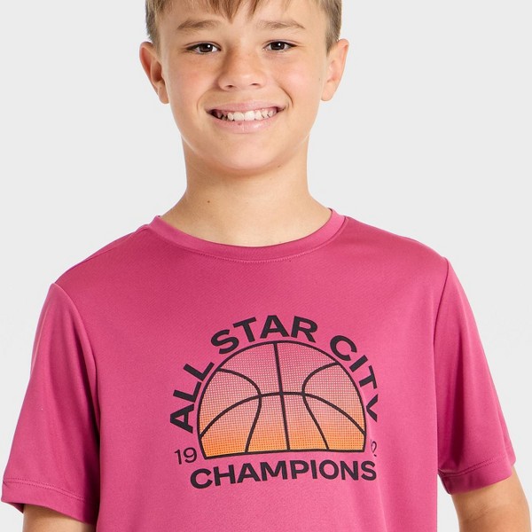 Camisetas gráficas de manga corta para niño - All In Motion™ 2