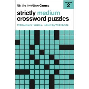 New York Times Games Strictly Medium Crossword Puzzles Volume 2 - (Paperback) - 1 of 1