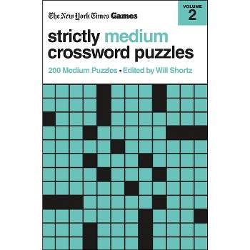 New York Times Games Strictly Medium Crossword Puzzles Volume 2 - (Paperback)