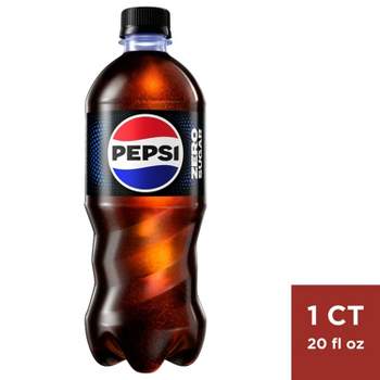 Pepsi Zero Sugar Cola Soda - 20 fl oz Bottle