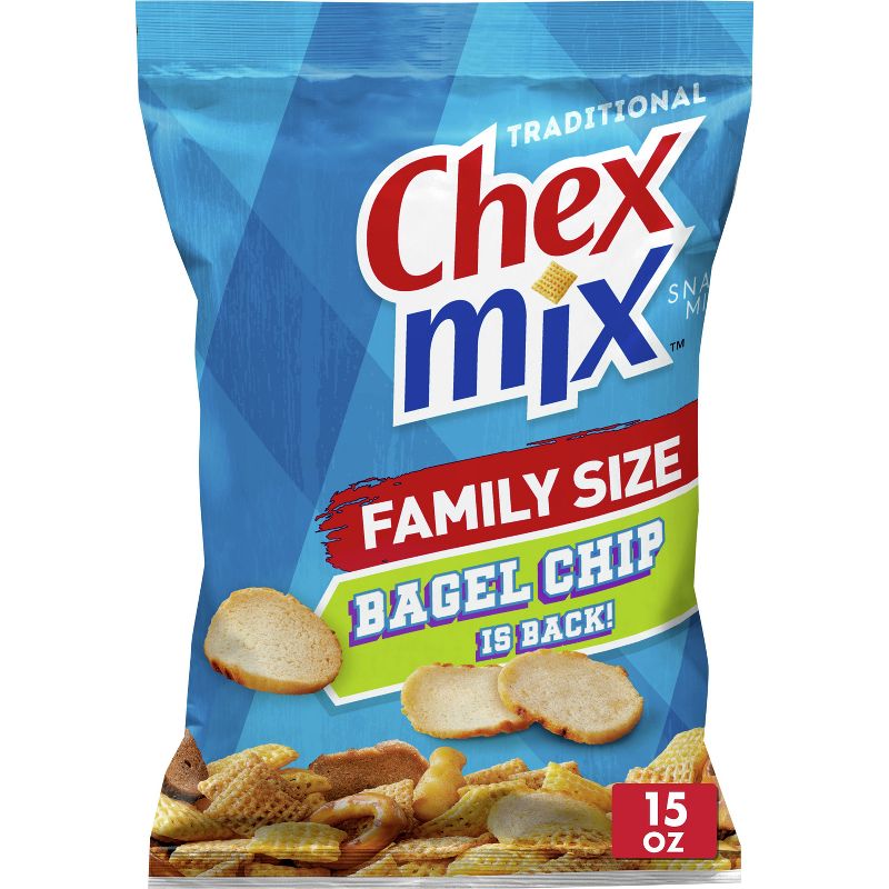 Chex Mix Traditional Snack Mix - 15oz, 1 of 14