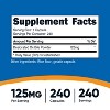 Nutricost Ox Bile Capsules 125mg, 240 Capsules - GMO-Free - 2 of 4