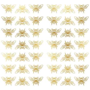 Bee Peel and Stick Wall Decal Gold - RoomMates