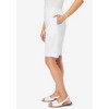 Woman Within Women's Plus Size Linen Short - 4 of 4