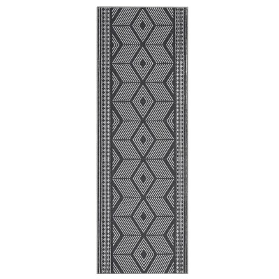 Washable Modern Geometric Area Rugs with Shapes and Stripped Lines Print, Non Slip Low Pile Carpet for Home Office