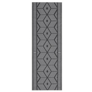 Washable Modern Geometric Area Rugs with Shapes and Stripped Lines Print, Non Slip Low Pile Carpet for Home Office - 1 of 4