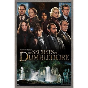 Trends International Fantastic Beasts: The Secrets of Dumbledore - Group Framed Wall Poster Prints - 1 of 4