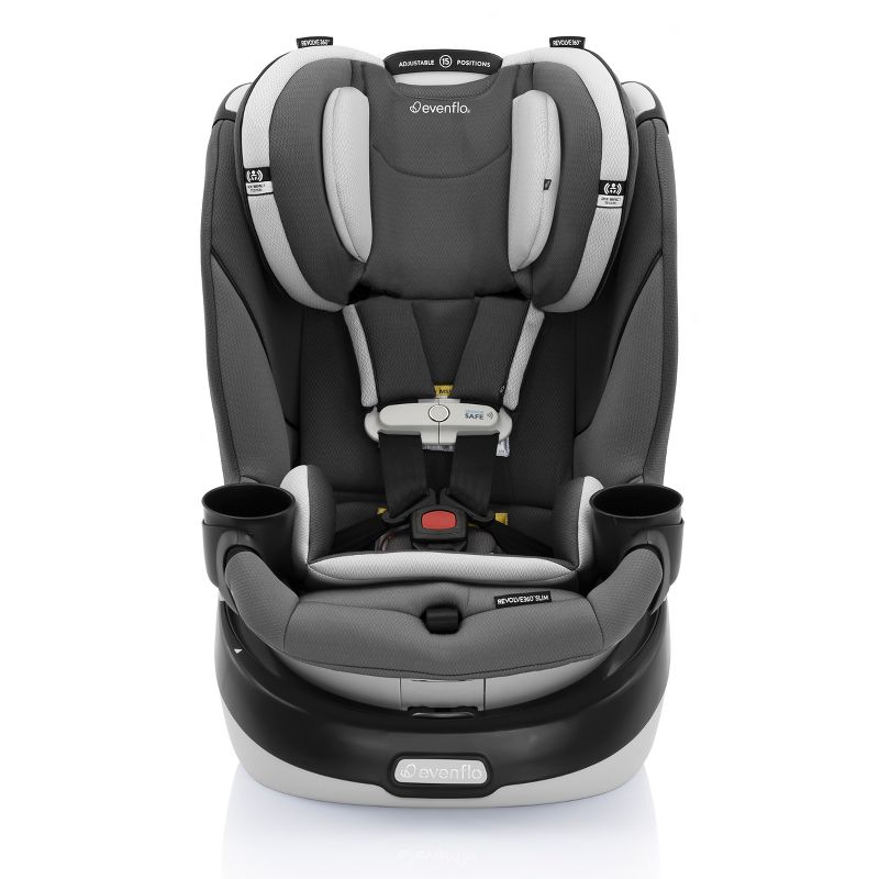 Evenflo Gold Revolve 360 Slim 2-in-1 Rotational Convertible Car Seat, 1 of 38
