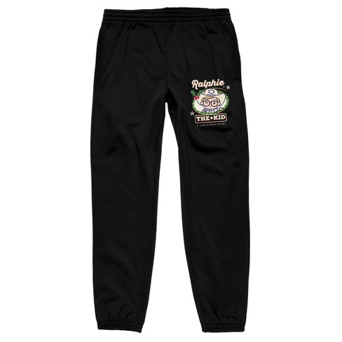 A Christmas Story Ralphie The Kid Men s Black Jogger Pants Target