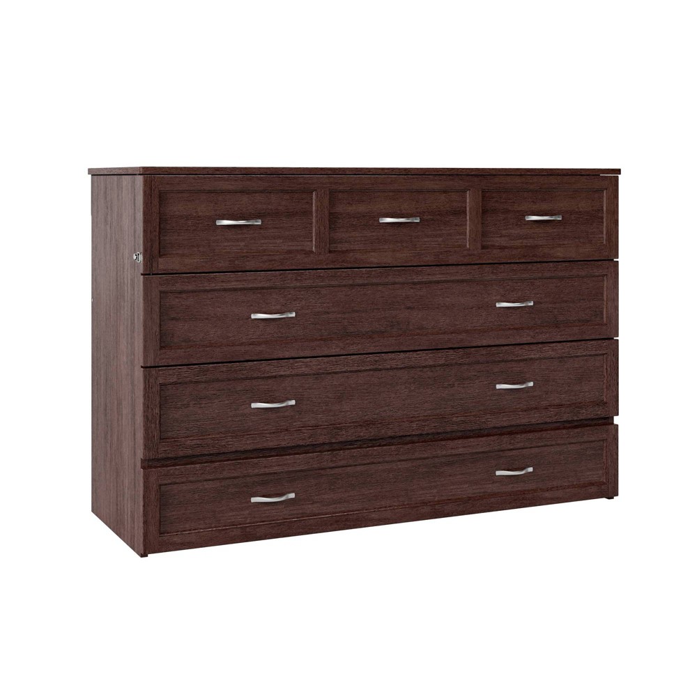 Photos - Bed AFI Queen Deerfield Murphy  Chest with Charging Station -  Atlantic Furniture 