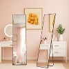 FDW Full Length Mirrors with Black Frame for Home Dressing Room - 2 of 4