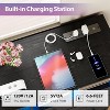 Wide Dresser for Bedroom with Charging Station, 6 Drawer Modern Large Capacity Storage Cabinet Chests of Drawers Closet with Led Lights - 4 of 4