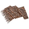 Anna-Kaci Women's Zebra Pattern Soft Brushed Scarf with Fringe Tassel Ends 70.5×27.5 Inches - 3 of 4