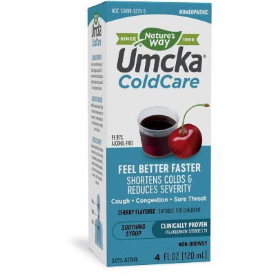 Nature's Way Umcka ColdCare Cherry Syrup - 4 fl oz