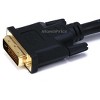 Monoprice DVI-D Cable - 15 Feet - Black | 28AWG CL2 Dual Link 9.9 Gbps - 2 of 4