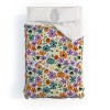 Deny Designs Marta Barragan Camarasa Lush Wild Garden Duvet Cover Bedding Set Green - 2 of 4