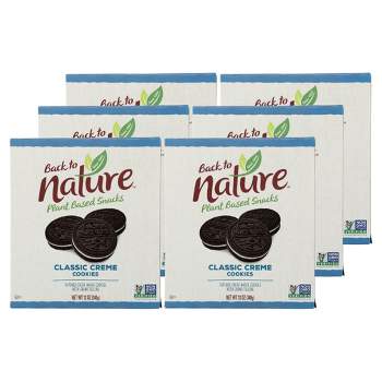 Back To Nature Classic Crème Cookies - Case of 6/12 oz