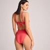 Vitamin A Women's Knot Front Keyhole Full Coverage One Piece Swimsuit - 2 of 3