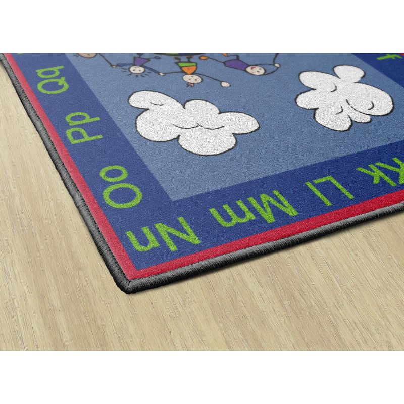 Flagship Carpets Happy World Welcome Mat, 3' x 5', 3 of 7