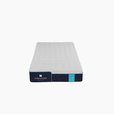 Twin Charcoal Cool Gel Memory Foam Mattress with Knit Cover