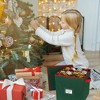 Hold N' Storage -  Christmas Ornament Storage Box with Lid - Store and Protect up to 64 Holiday Ornaments - 4 of 4