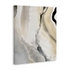 Stupell Industries Abstract Paint Strokes Fluid Beige Movement Canvas Art - 2 of 4