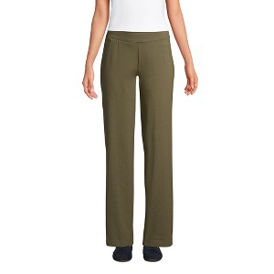 Lands' End Women's Starfish Mid Rise Straight Leg Pants - 1 of 4