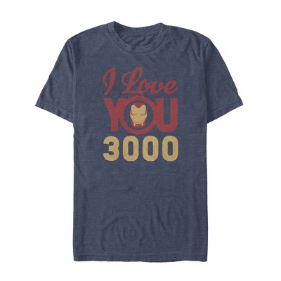 Men's Marvel Iron Man Love 3000 T-Shirt
