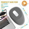 Scarlet Scope Stepped Wedge Design Mouse Pad - 3 of 4