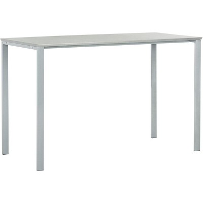Dalit 47" Gray Wood Writing Desk