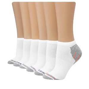 Hanes Comfort Fit Women's No-Show Socks, 6-Pairs - 1 of 4