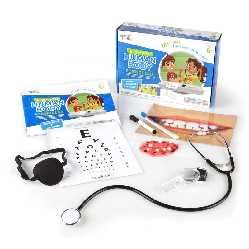 hand2mind Head To Toe Human Body Science Kit with Storybook, 1 of 6