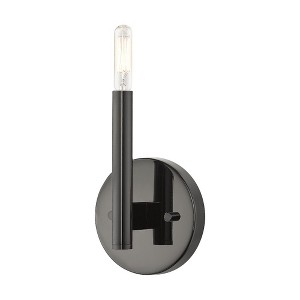 Livex Lighting Copenhagen 1 - Light Wall Light in  Black Chrome - 1 of 4