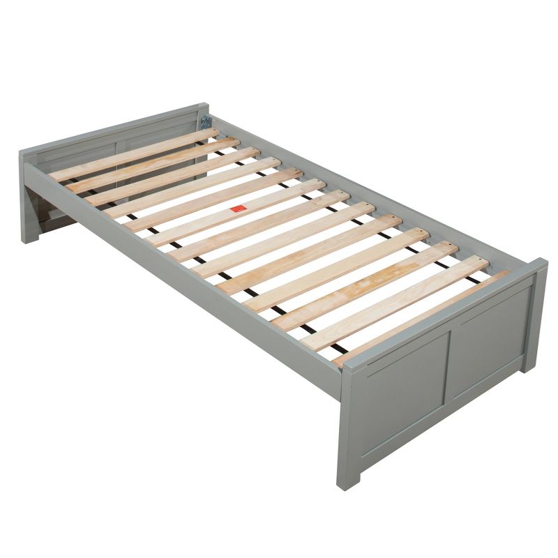 Twin Pulse L Shape Kids&#39; Bed Gray - Hillsdale Furniture, 4 of 5