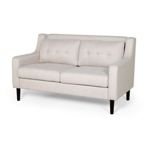 NicBex 58 Inch Tufted Back Loveseat Sofa,2-Seater Couch with Removable Cover for Living Room,Small Space,Office,Apartment - 1 of 4