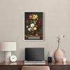 Art Remedy Ambrosius Bosschaert the Elder - Bouquet of Flower in a glass vase Classical vintage floral vase wall art Framed - 2 of 4