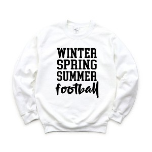 Simply Sage Market Women's Graphic Sweatshirt Winter Spring Summer Football - 1 of 2