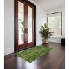 Green Abstract Non Skid Area Rug - 2 of 4