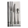 Design Imports  French Stripe Plaid Napkin Set 6 Piece, Black, 20X20" - 4 of 4