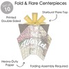 Big Dot of Happiness World Awaits - Table Decorations - Travel Themed Party Fold and Flare Centerpieces - 10 Count - 3 of 4
