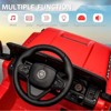 12V Kids Ride On Truck Car w/Remote Control, Spring Suspension, 3 Speeds, LED Light, Music & Horn - 3 of 4