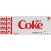 Diet Coke - 10pk/7.5 fl oz Mini-Cans - image 2 of 4
